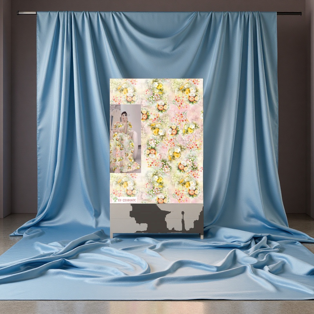 颂实纺织高品质面料柔软舒适透气家用服装面料批发多色可选135229343