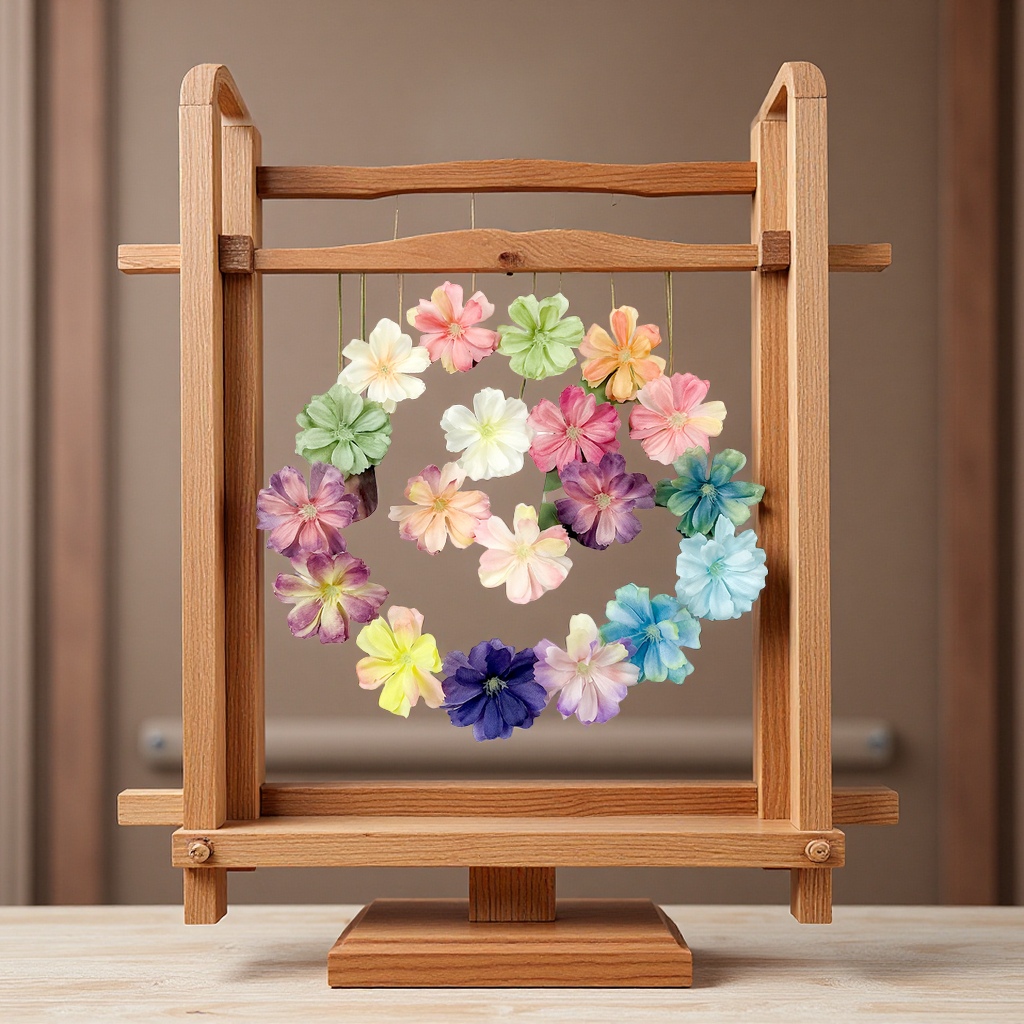 仿真小梅花头DIY雏菊假花簪花服饰伴手礼材料配件舞裙花伞装饰办公文化仿真园艺玫瑰装饰品