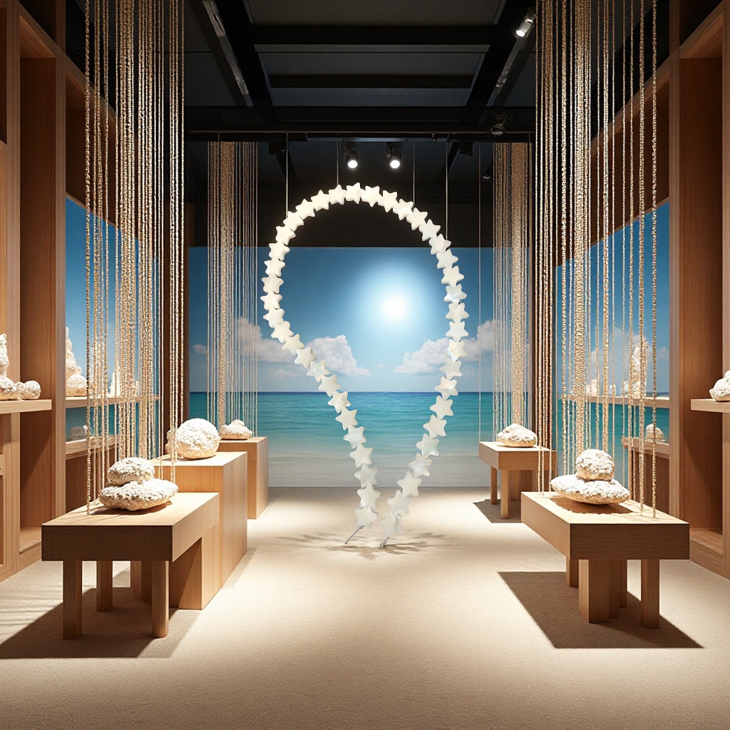 海螺海星贝壳挂件风铃diy材料包手工装饰海洋风创意礼品罗环10桃心