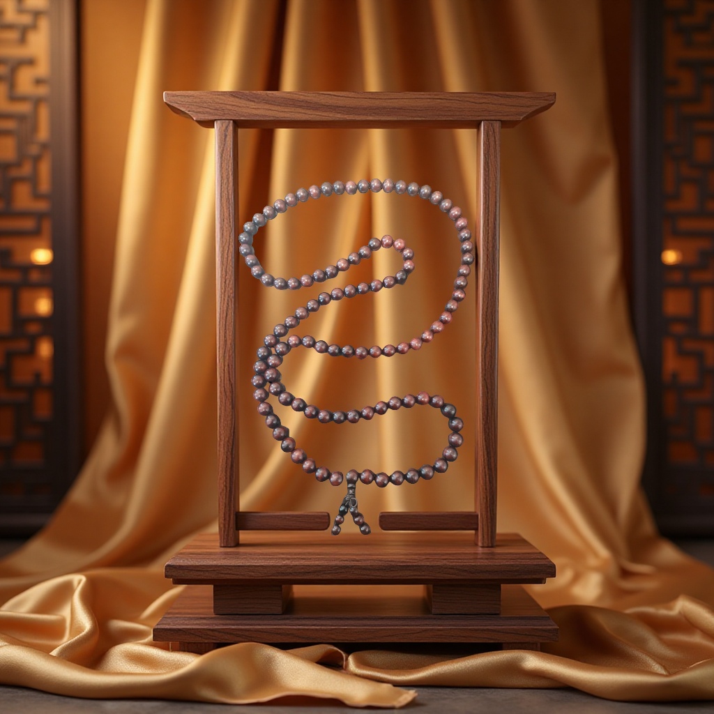 血檀108颗佛珠12#佛教用品木质佛珠