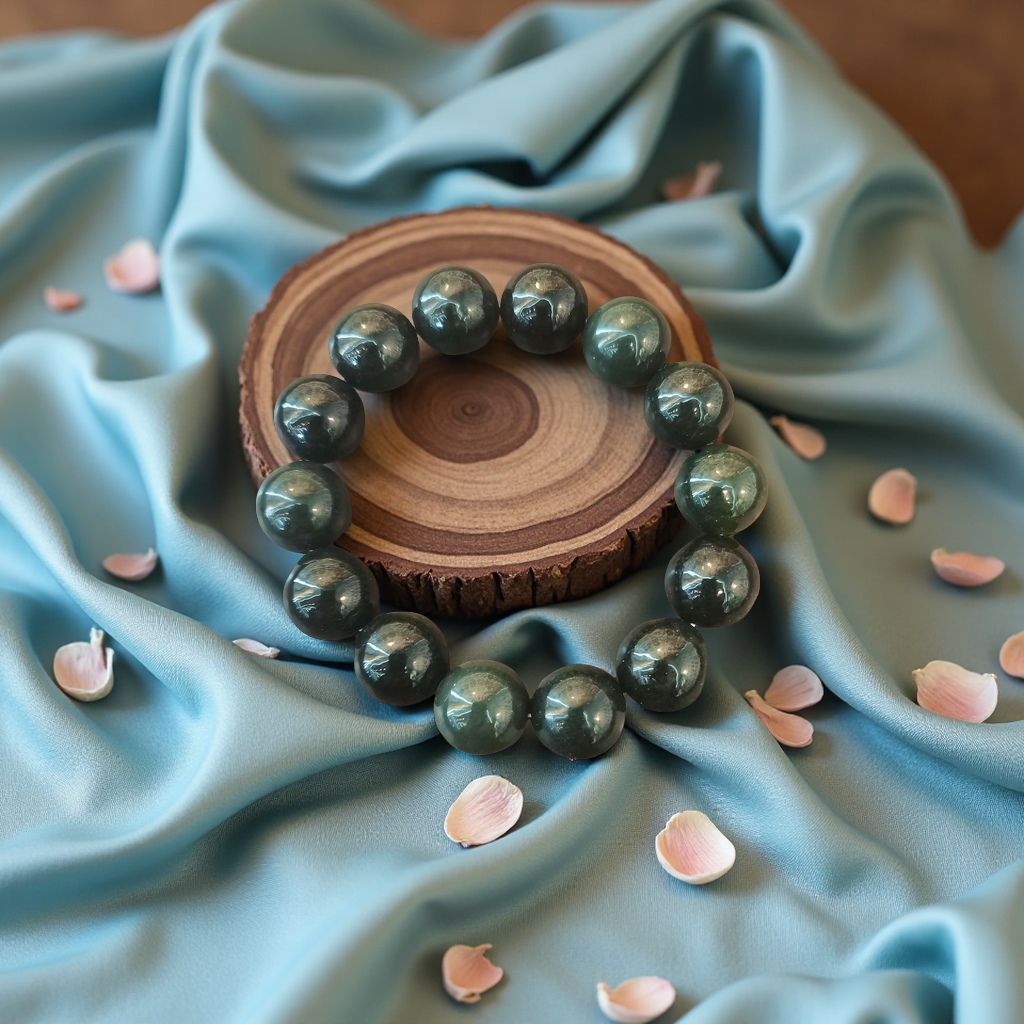 和田玉手链天然玉石男女款简约时尚手串手饰送礼品收藏品