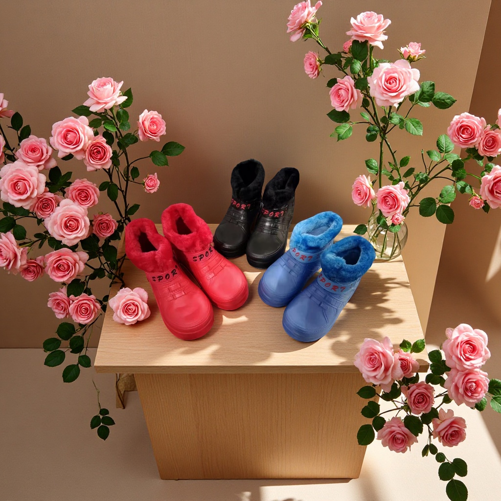 冬天保暖鞋防水防滑耐磨舒适易打理男女款冬季棉鞋保暖防水防滑鞋子