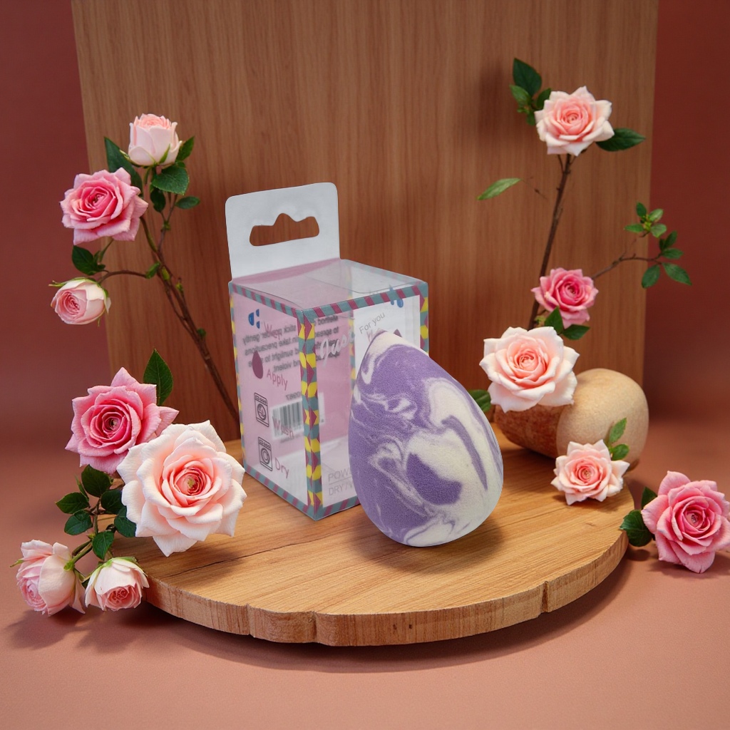 定制多色渐变美妆蛋蛋色彩妆海绵可定制logo彩妆工具专业化妆用品