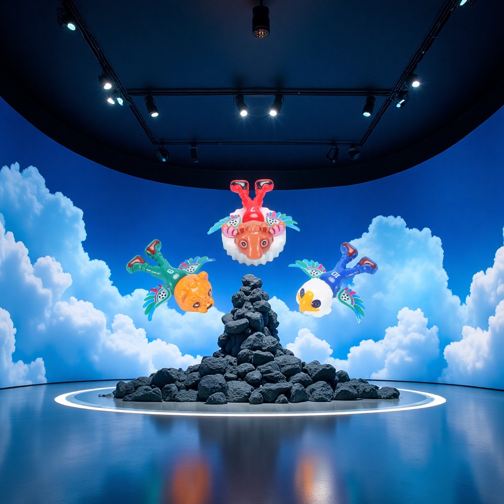 立体飞行器细节图