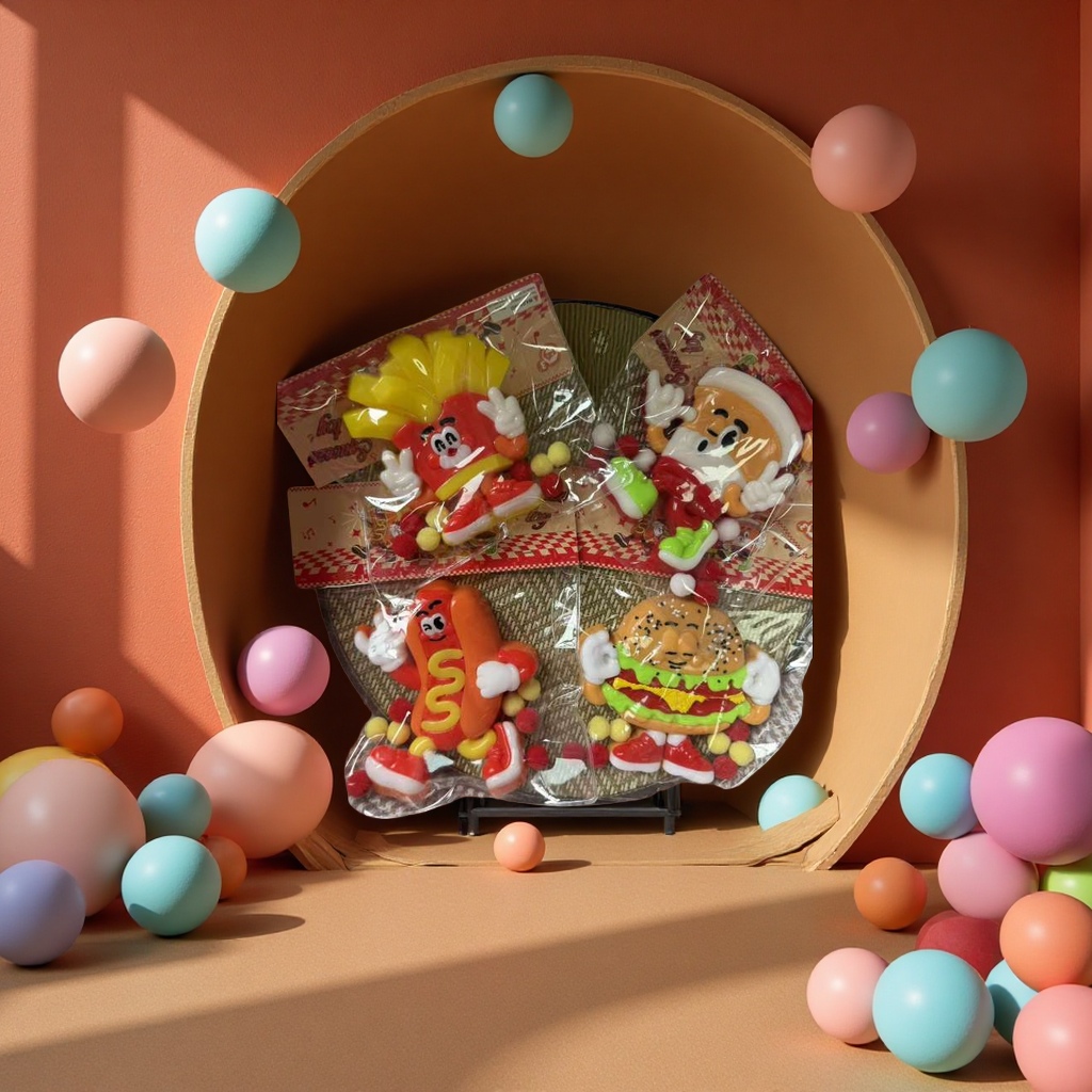 创意潮流毛绒羊毛毡挂件个性装饰可爱玩具礼品潮玩收藏