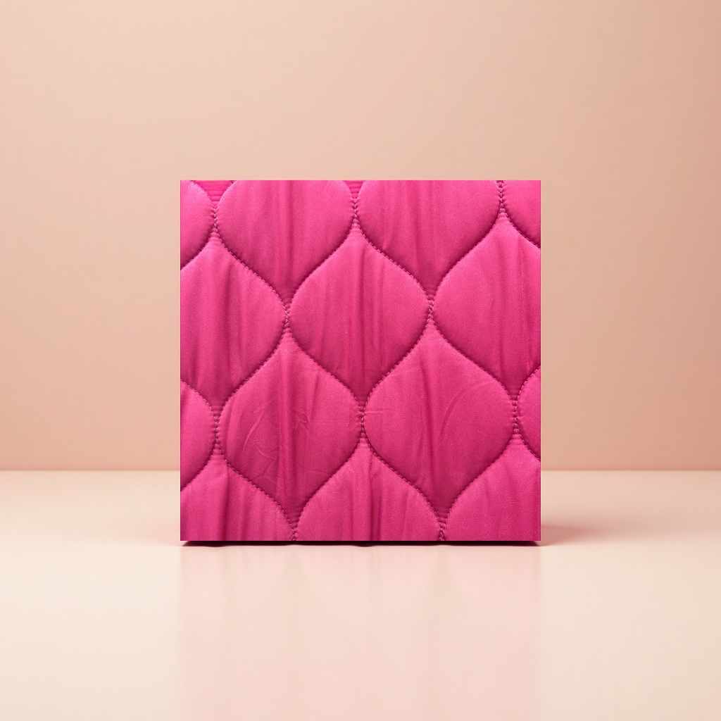 绗缝面料夹层聚酯纤维时尚简约保暖冬季羽绒服男女通用轻盈舒适