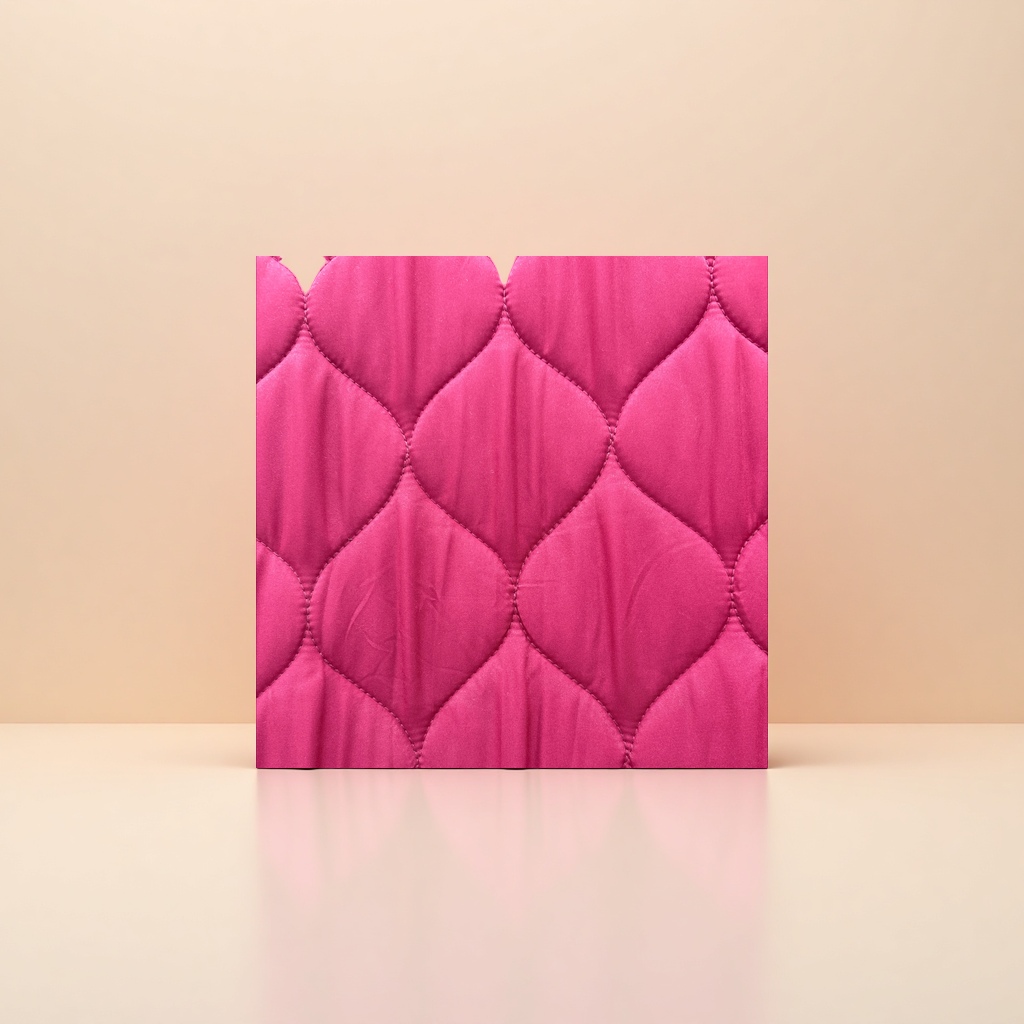 绗缝面料夹层聚酯纤维时尚简约保暖冬季羽绒服男女通用轻盈舒适细节图