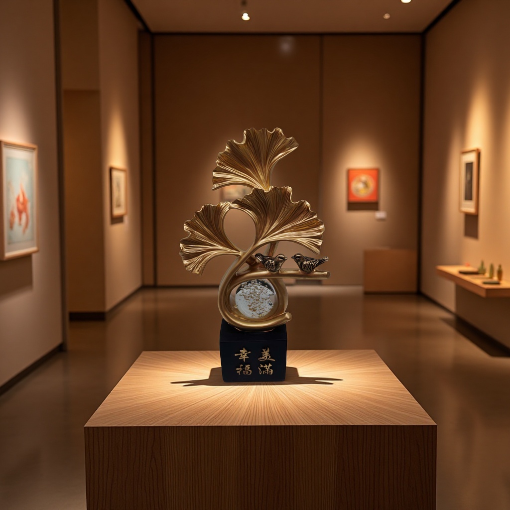 树脂工艺品 摆件 有钱花产品图