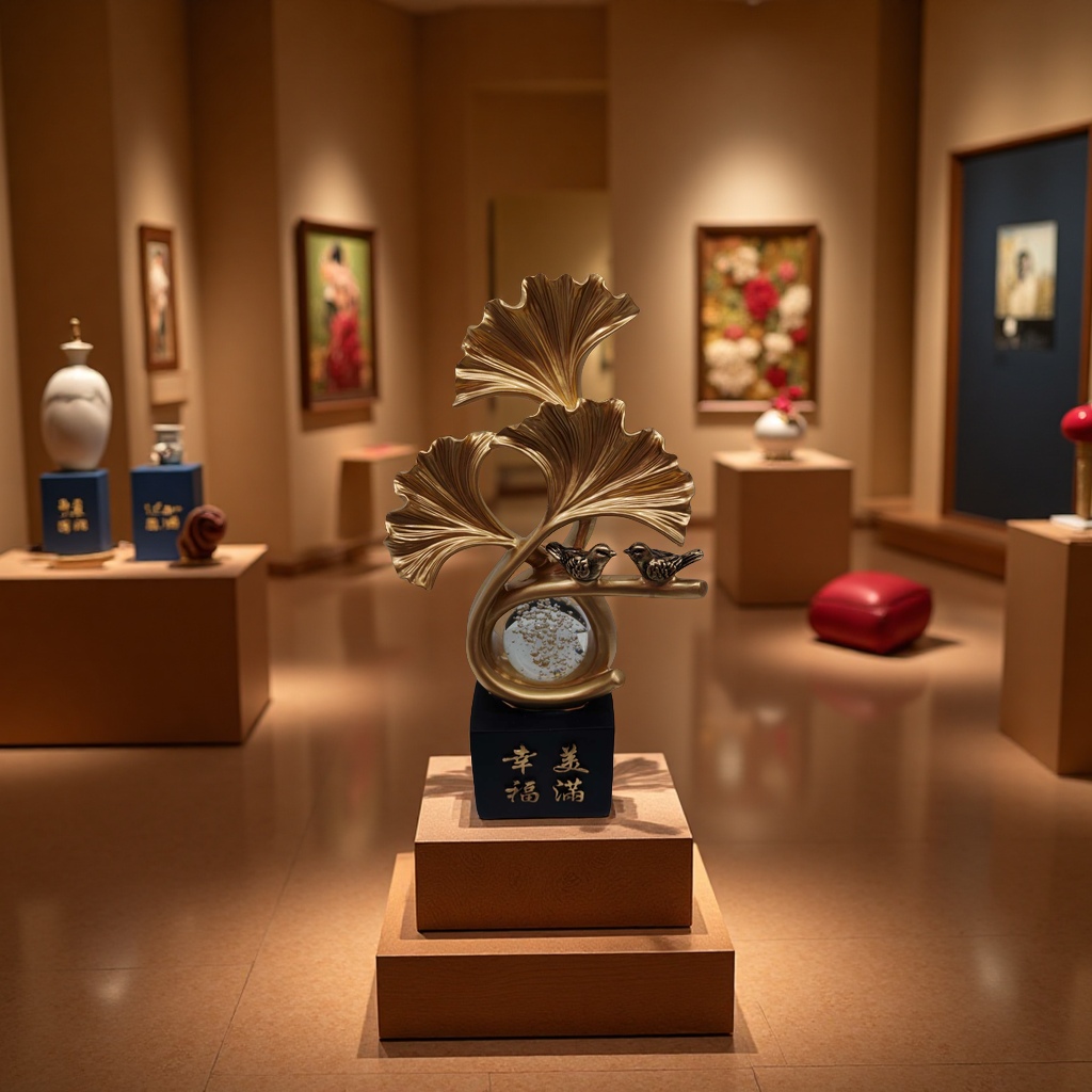 招财树摆件实物图