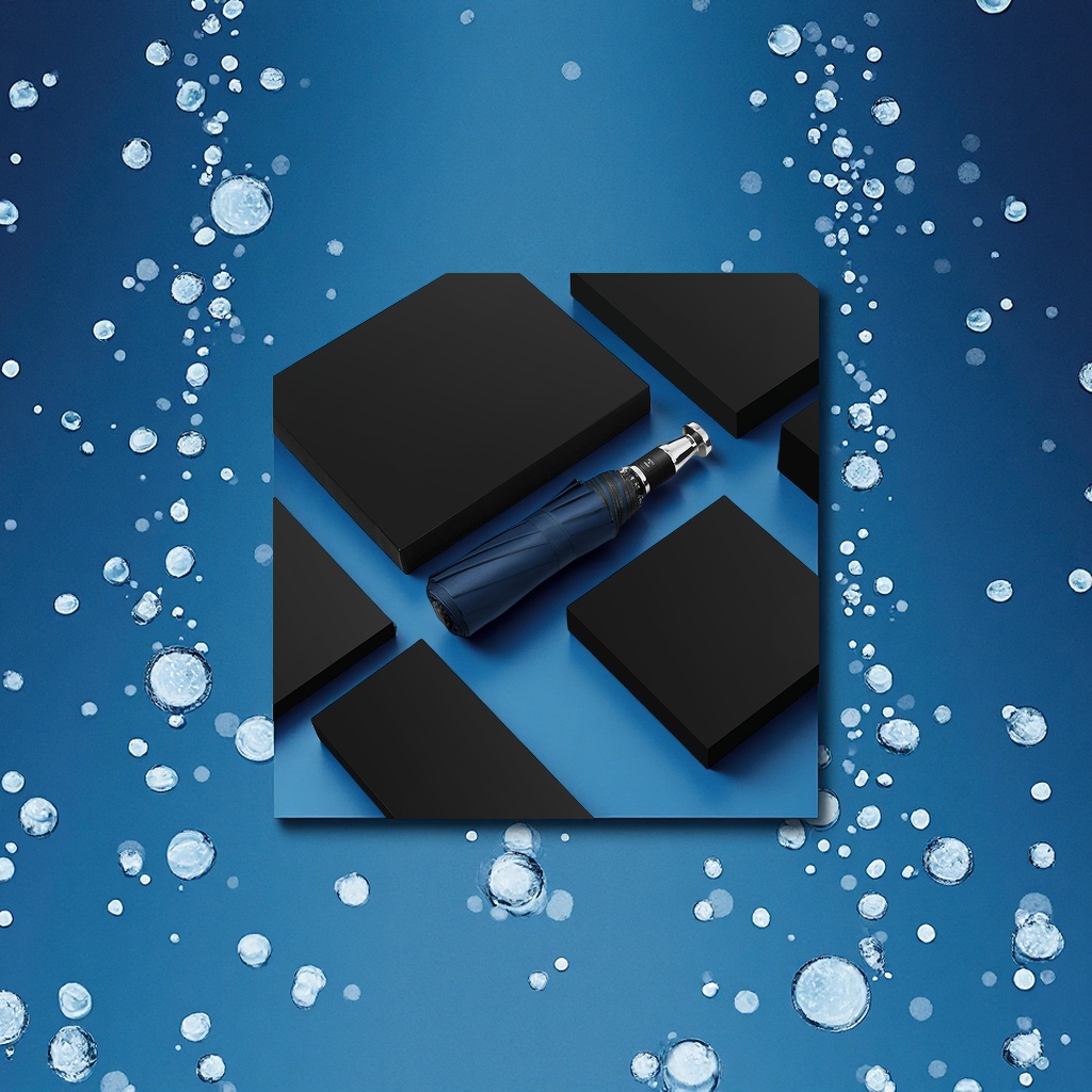 Fully automatic ten-bone all-weather folding umbrella, business luxury car sun umbrella, UV protection, sun protection, sun protection, wind protection and rain gear Specification image