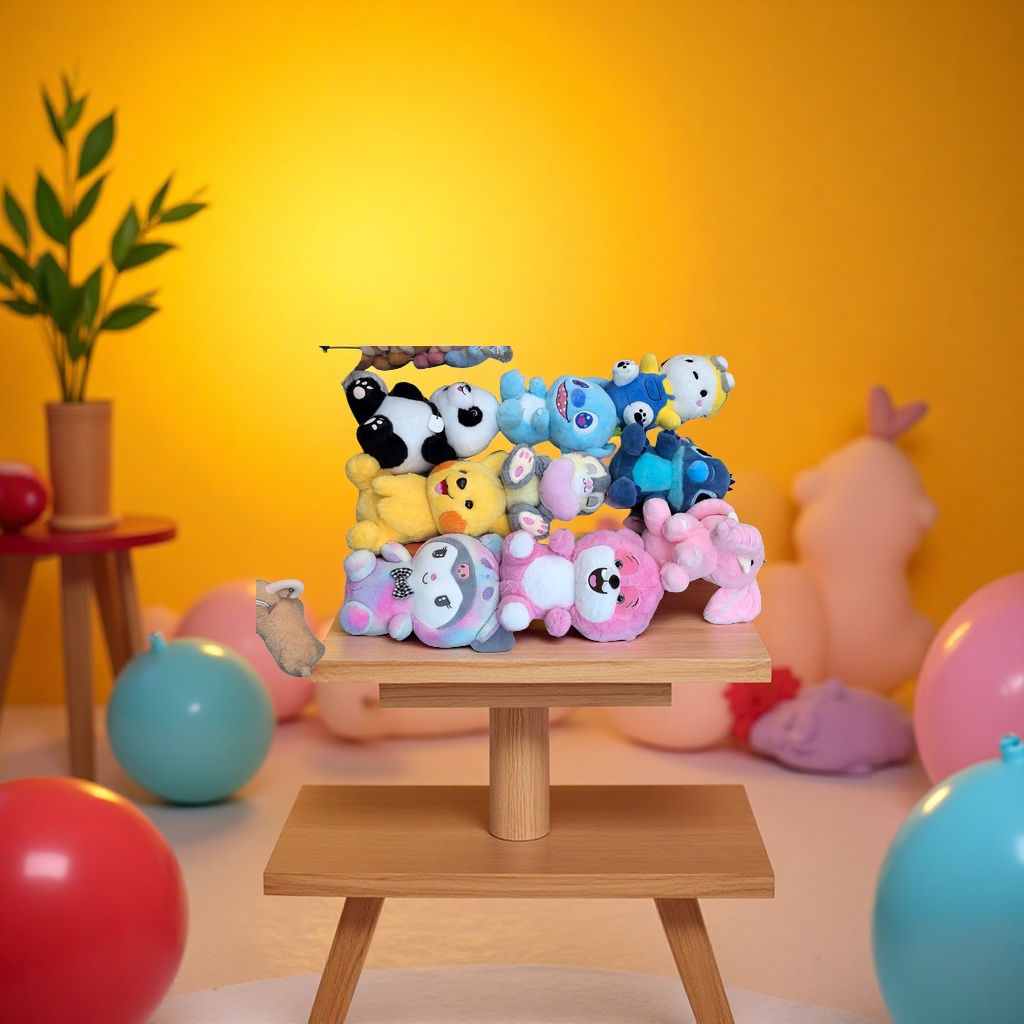 创意潮流毛绒羊毛毡挂件趣味玩具个性装饰礼品时尚潮玩