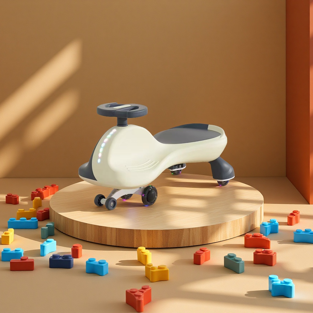 手推扭扭车儿童玩具宝宝幼儿推行车适合学步小孩扭扭车可推款