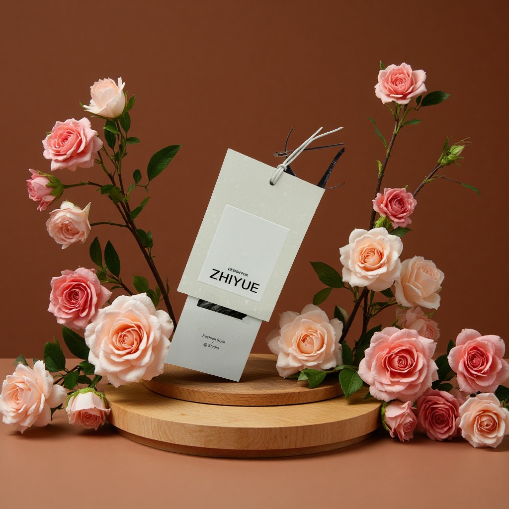 商标吊牌服装辅料高品质定制个性设计时尚简约耐用标签配件细节图