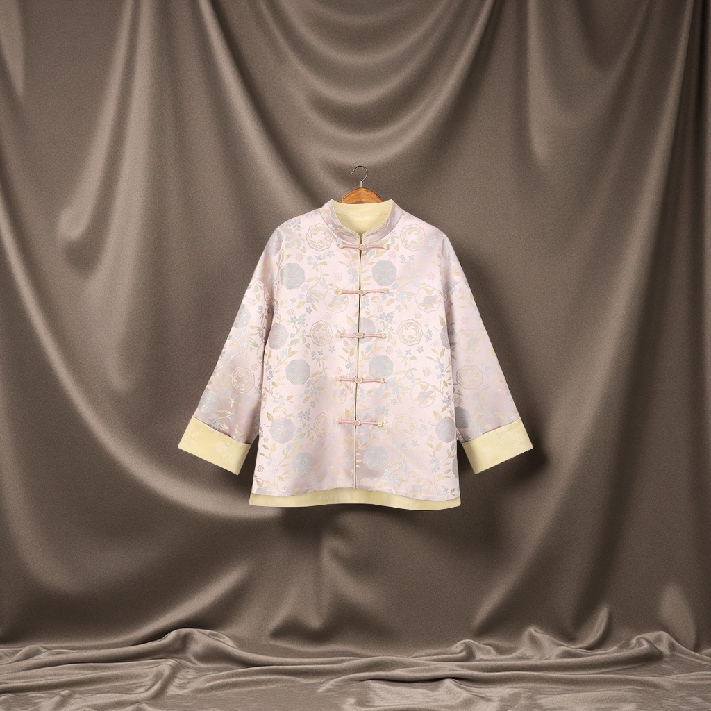 汉服/女士古代服装/盘扣/舞蹈服/宋韵细节图