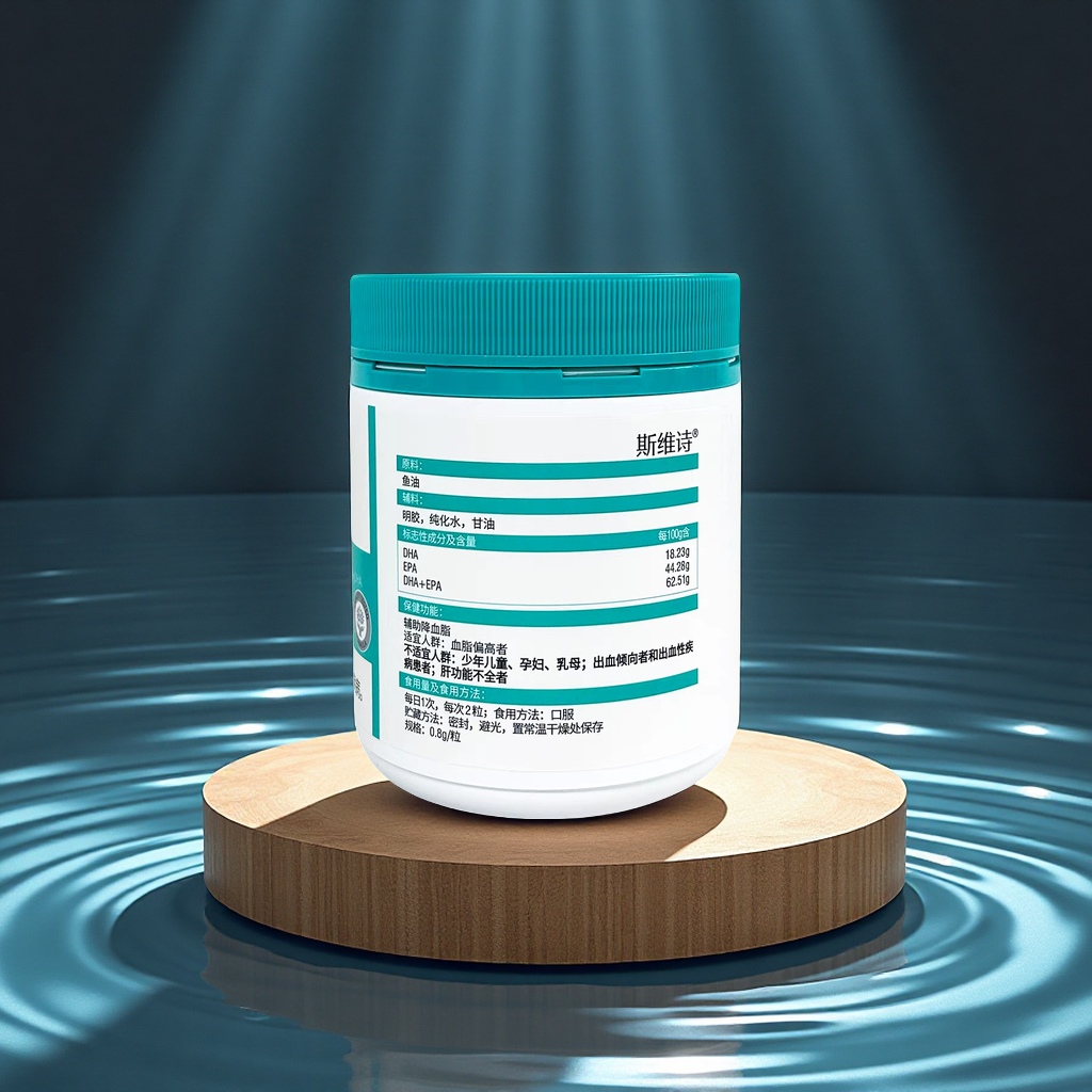 Swisse深海鱼油软胶囊omega3成人养护老年人产品图