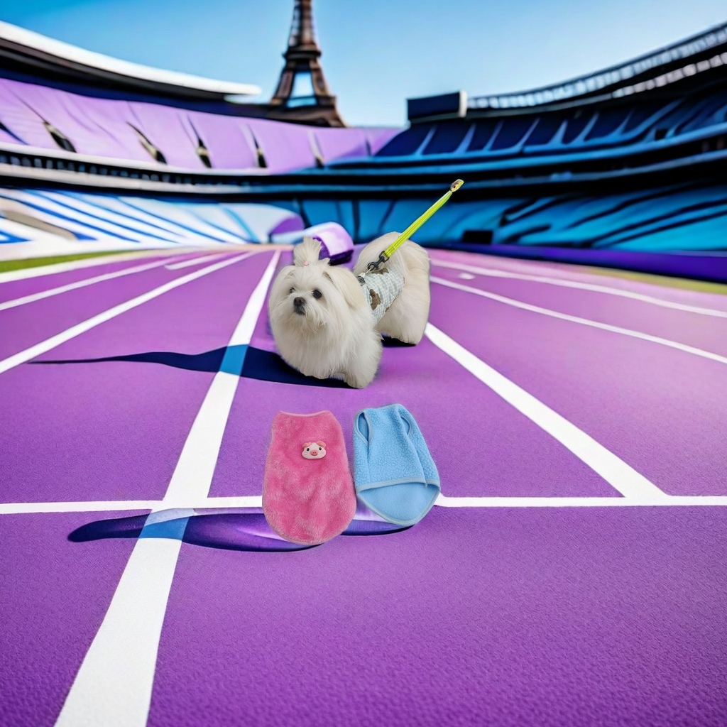 Pet clothing sets, cute dog and cat spring and summer styles, pet dog clothes, pet cat and dog clothing, fashionable and trendy details Picture