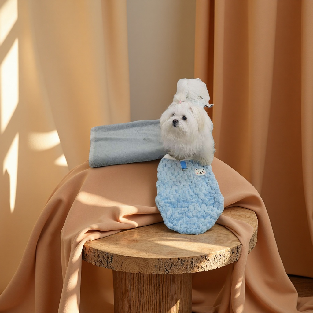 Pet clothing, cute dog and cat spring and summer sets, comfortable and windproof pet clothing, pet supplies Specification image