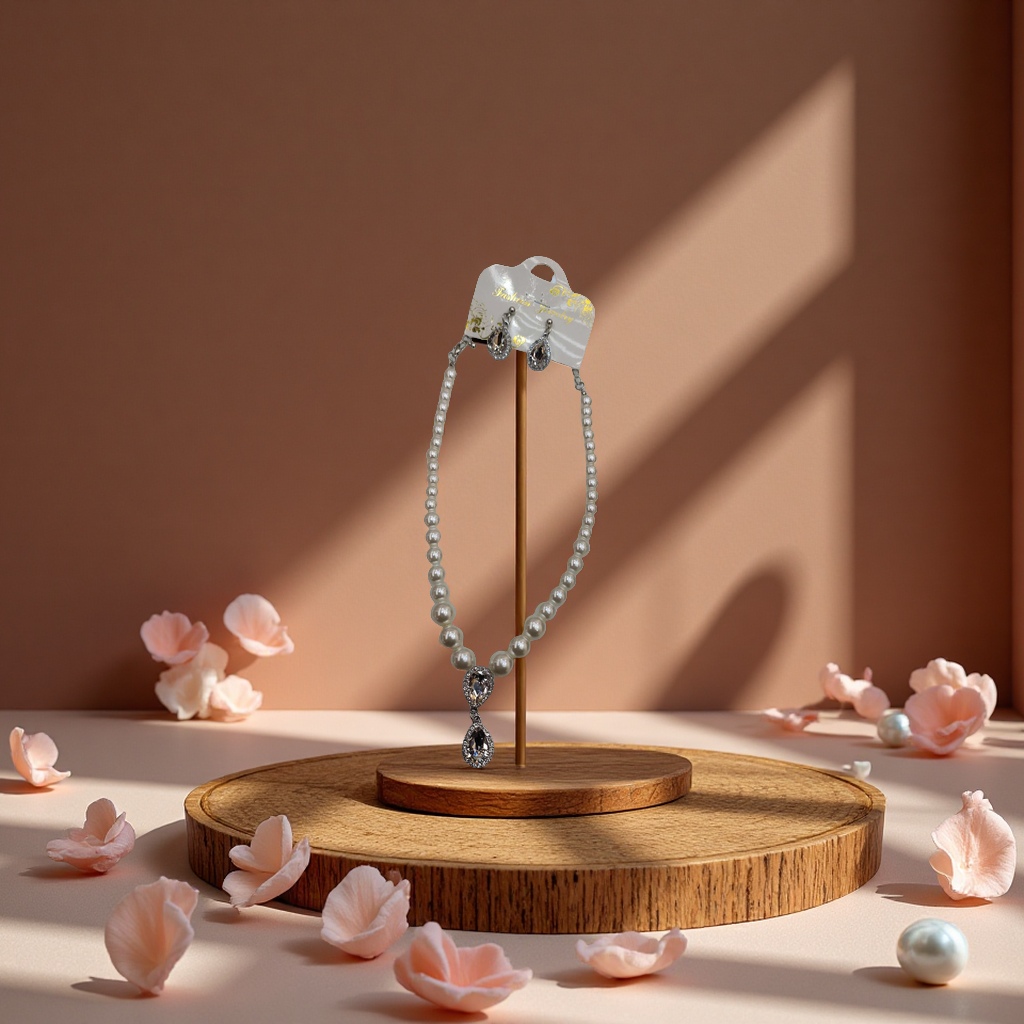 时尚简约金属项链女百搭长款吊坠链饰品礼物配饰套链