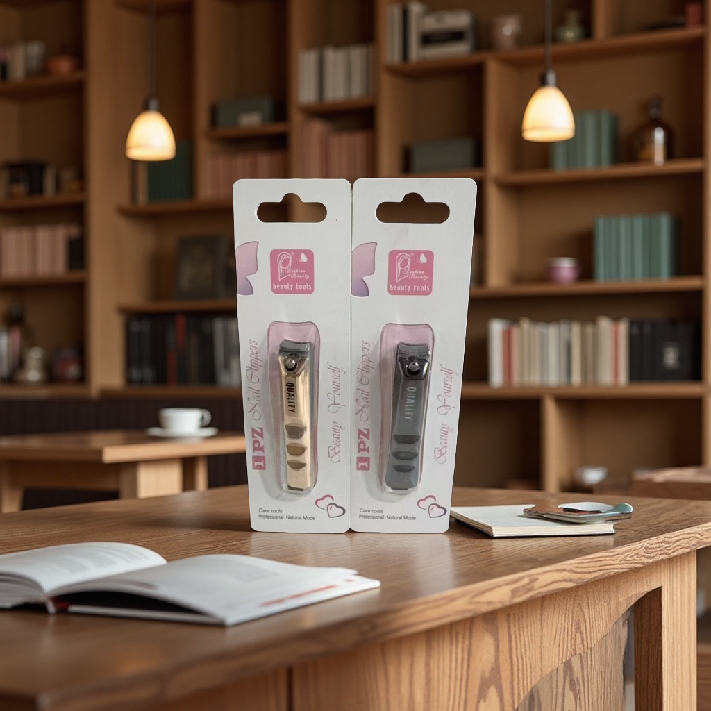 新款指甲钳双面吸卡包装便携修甲工具美甲修剪指甲刀成人儿童适用