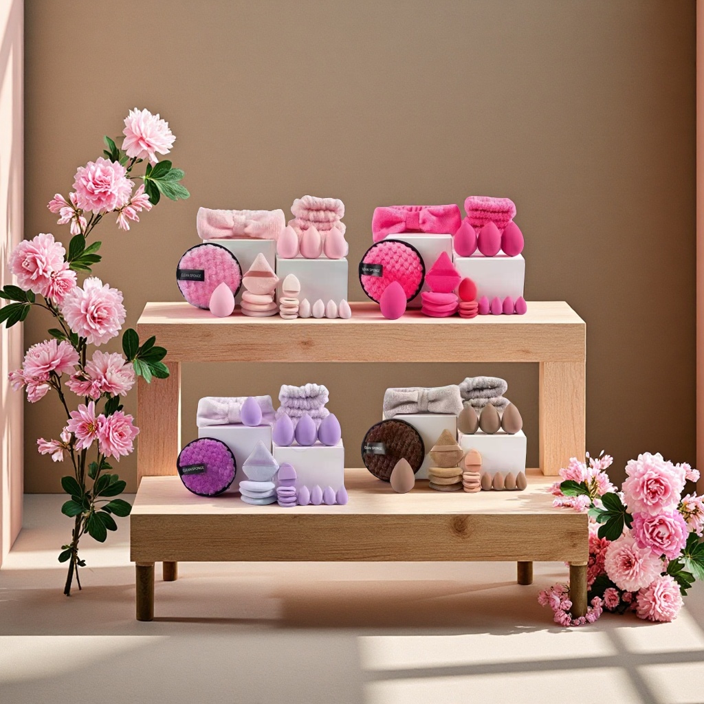 OPP袋装美妆护肤套装多件组合日常补水保湿滋润包装简约方便携带