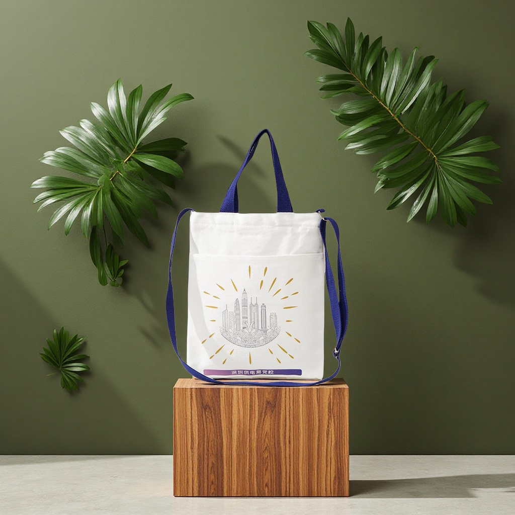 Bolsa de lona ecológica espesada personalizada publicidad entrenamiento estudiante portátil bolsa de algodón bolsa de lona personalizada bolsa de embalaje Item Picture