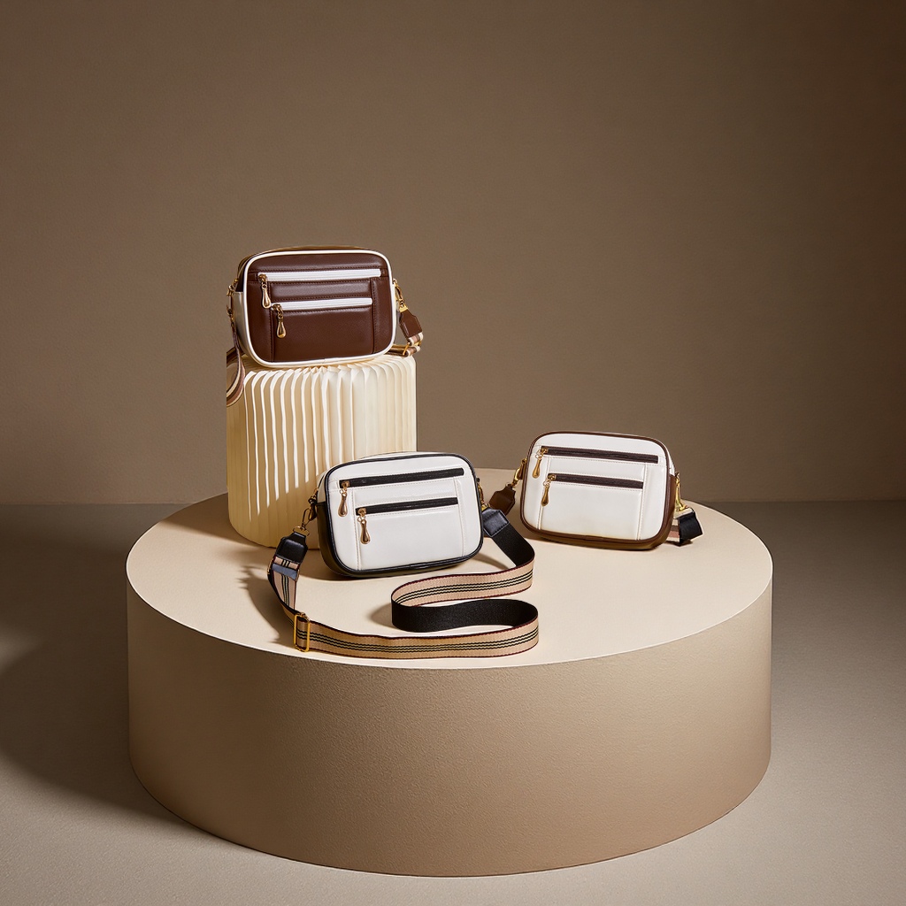 Guangzhou manufacturer's new autumn/winter 2025 women's single-shoulder bag crossbody bag, fashionable and casual bag, popular women's luggage and leather goods