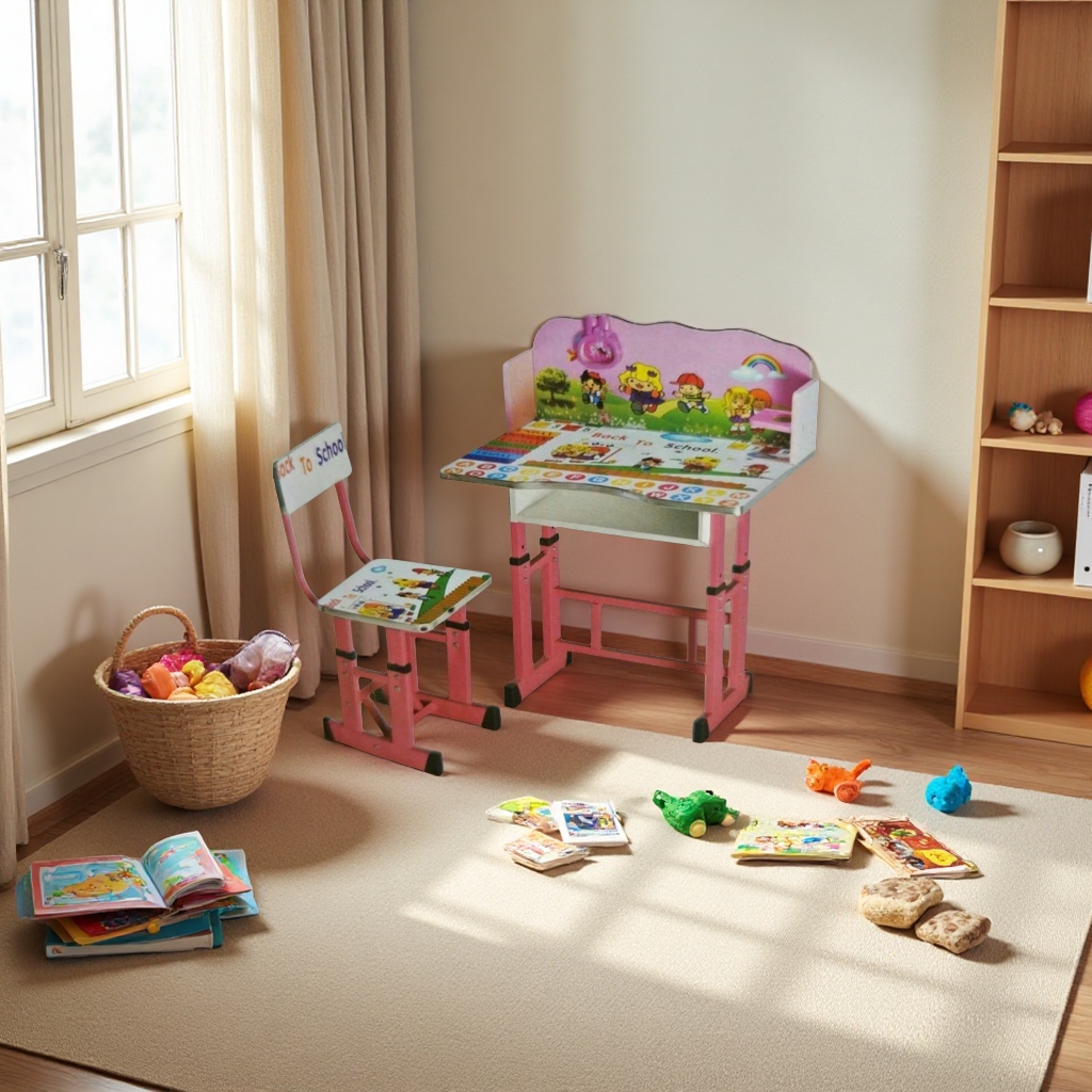 儿童学习桌小课桌多功能实木书桌配椅子学生写字桌组合儿童成长桌子