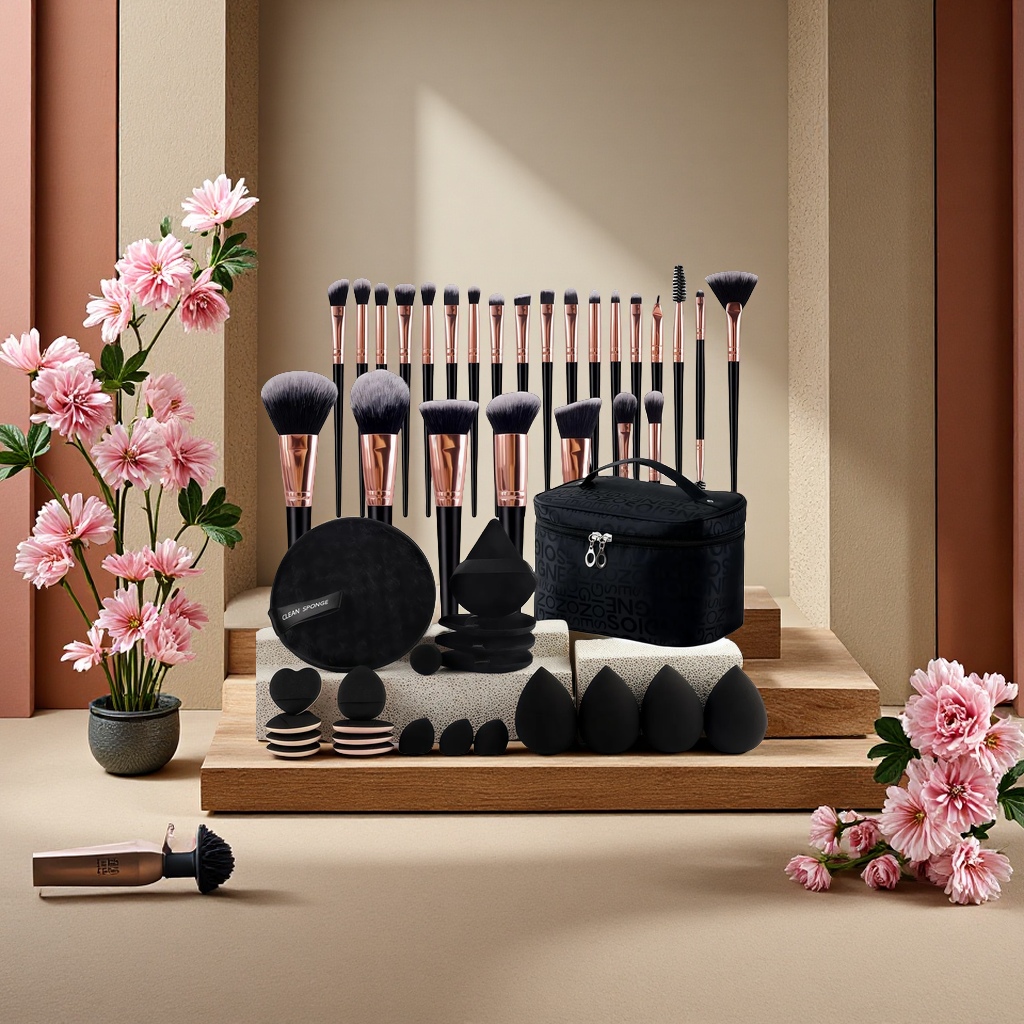 专业化妆刷套装多头全套化妆工具美容化妆用品化妆刷组装饰美容刷具套装