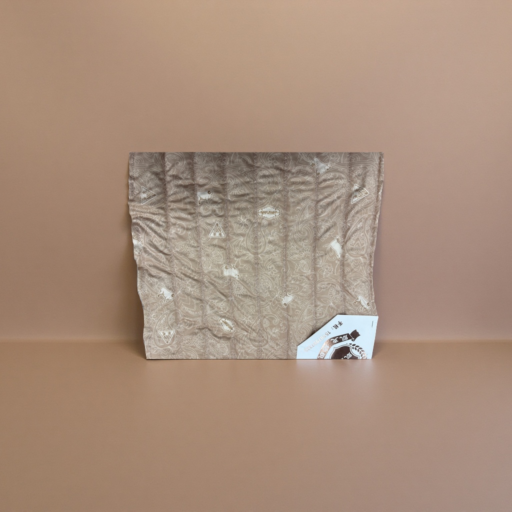 牛奶丝印花绗缝保暖时尚秋冬加厚毛呢外套女冬季新款潮流休闲百搭产品图