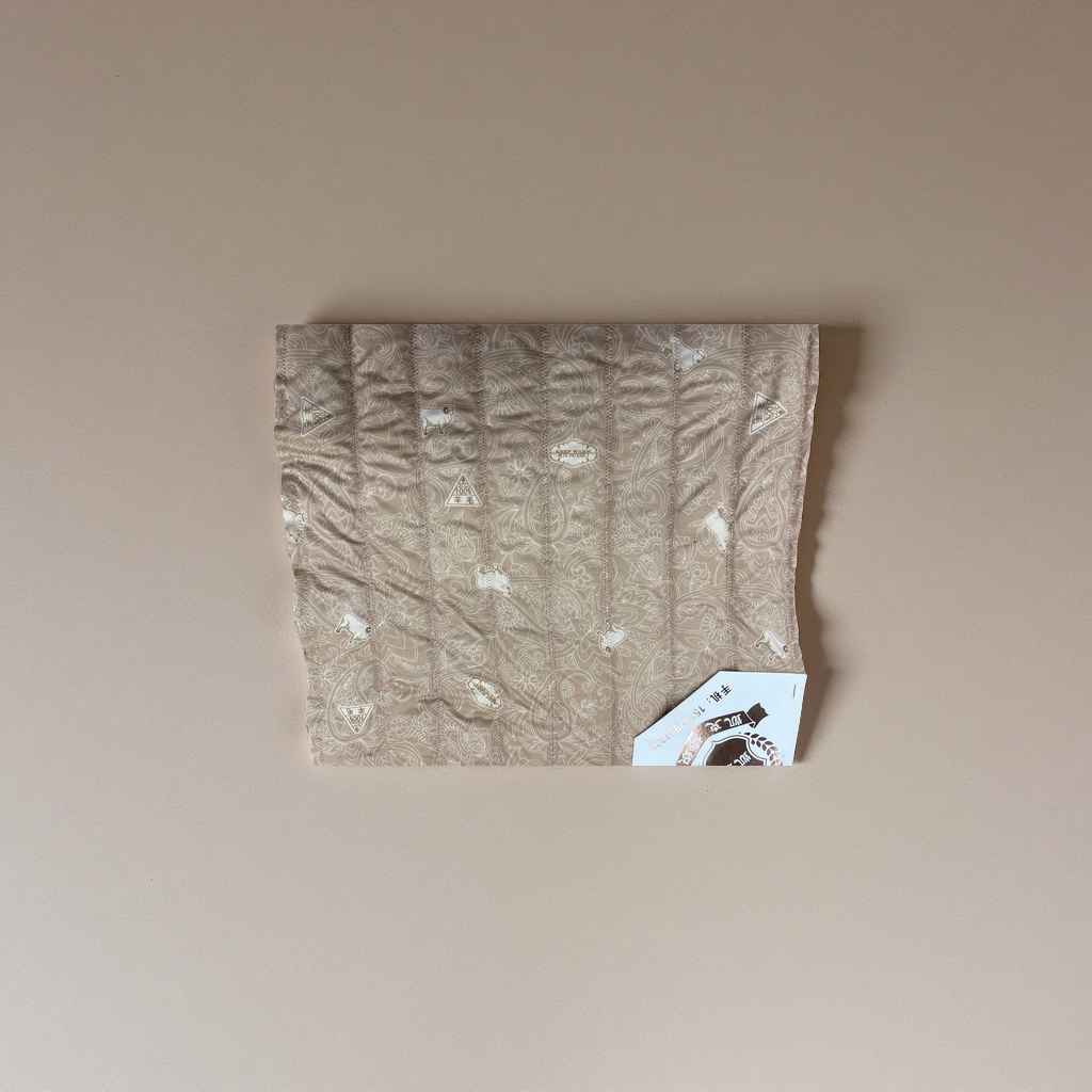 牛奶丝印花绗缝保暖时尚秋冬加厚毛呢外套女冬季新款潮流休闲百搭