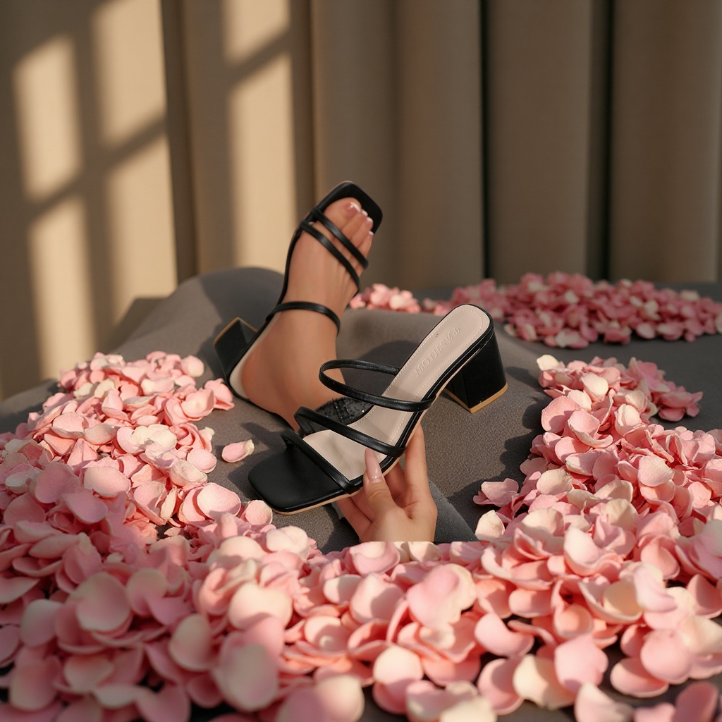 女式人字拖非洲风情/人字拖/拖鞋/塑料沙滩凉/拖鞋女夏时尚产品图