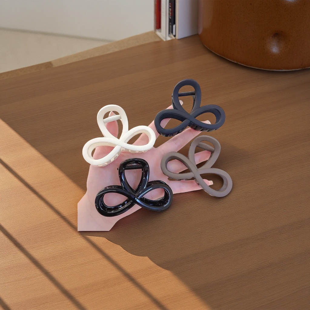 韩国简约发量少女后脑勺盘发抓夹高级感鲨鱼夹网红发饰新款发夹细节图