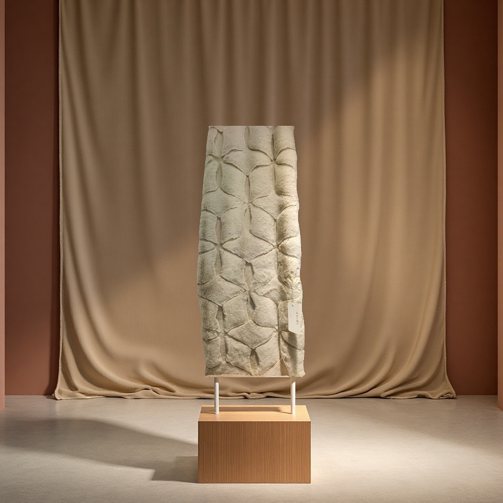 三层兔毛提花面料多用途睡衣帽子地毯床品柔软保暖舒适家居用品