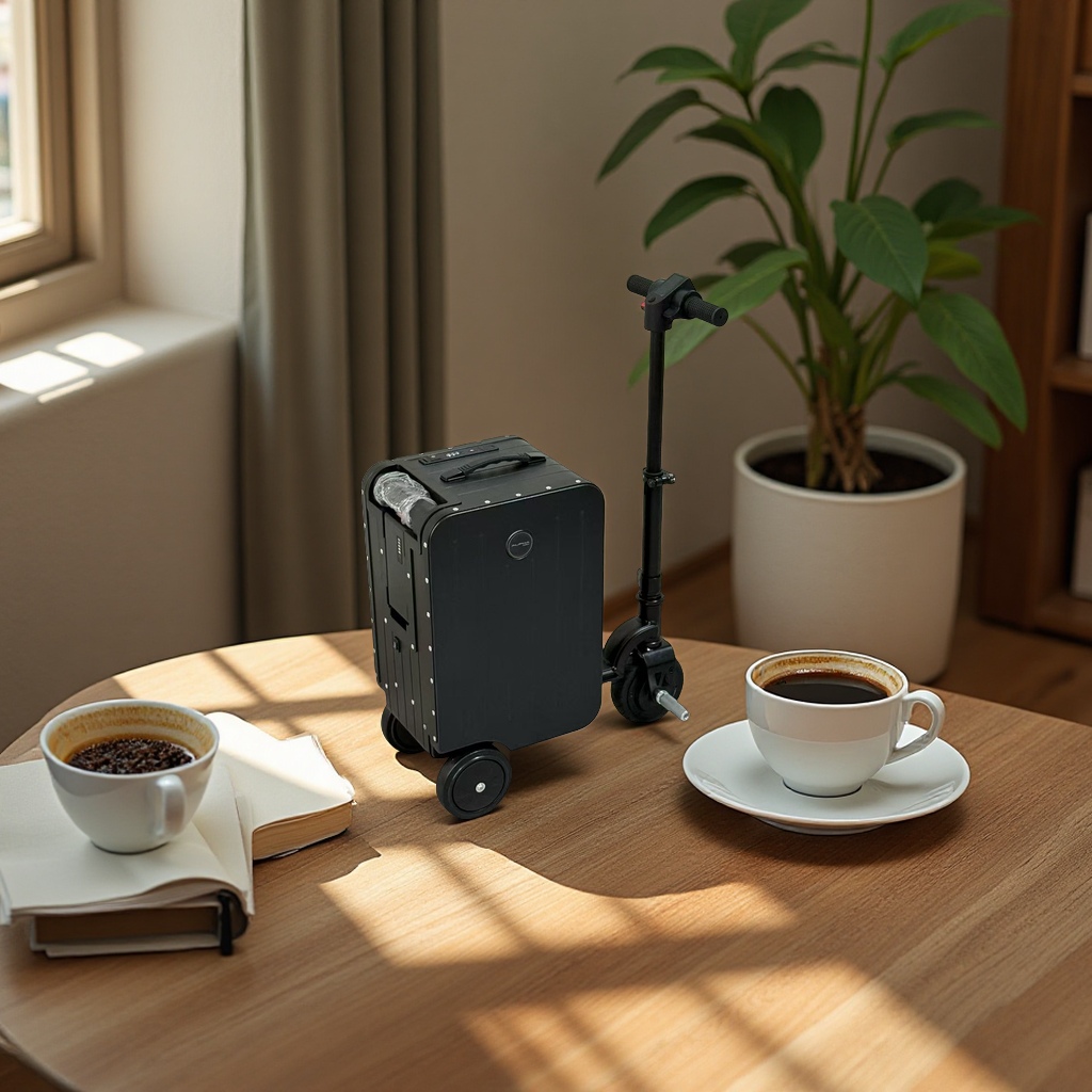 拉杆旅行包细节图