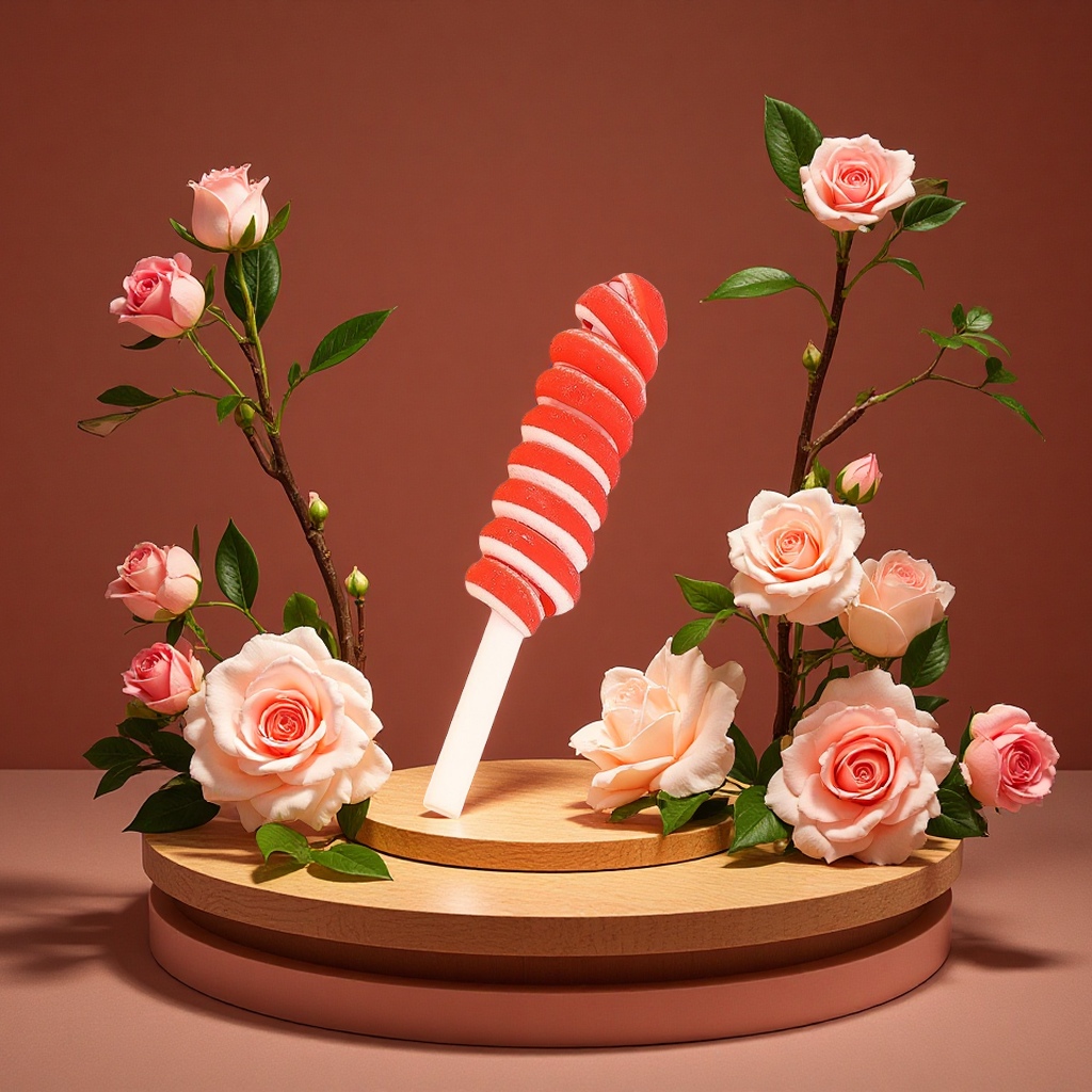 Soft clay roll lollipop cream, phone case material, creative stationery box, diy decorative accessories, soft clay accessories, custom-made jewelry accessories based on samples Item Picture