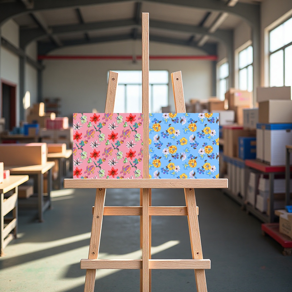 实力工厂家纺服装户外热转移印花涤纶布热升华数码印花来图来样扎染布印花材料