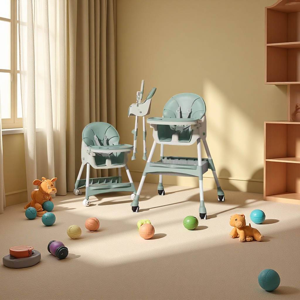 婴儿餐桌细节图