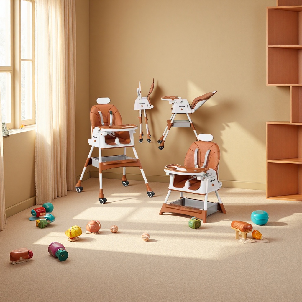 儿童餐椅实物图