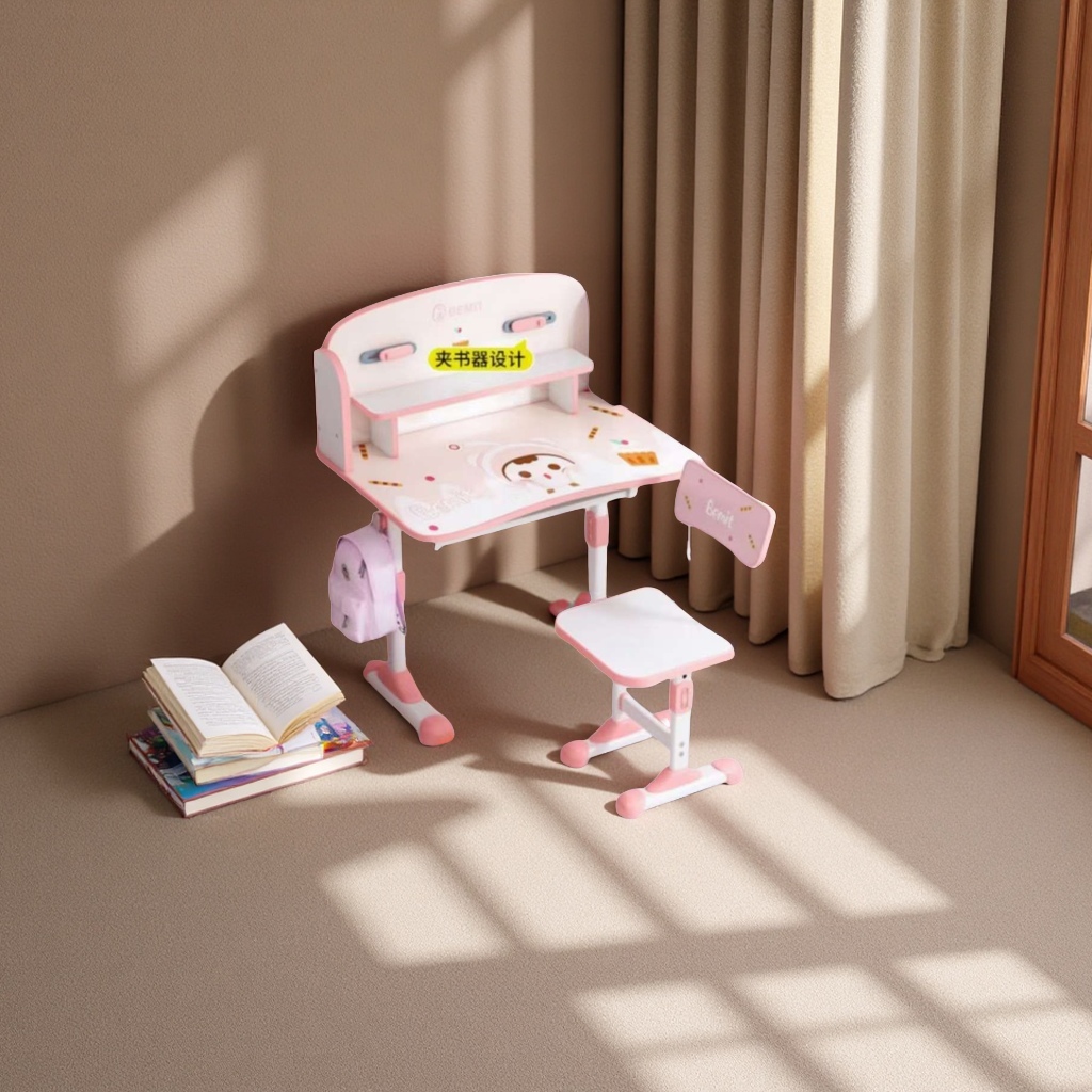 儿童学习桌小课桌多功能实用书桌配椅子学生写字桌组合儿童学习桌套装
