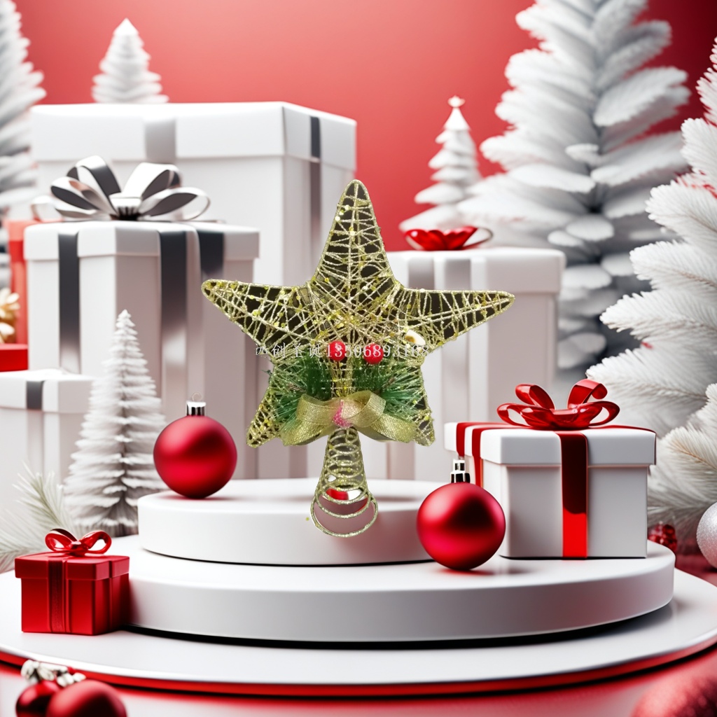 Christmas supplies: Scented candle holders, acrylic candle cups, decorative candle cups, holiday home ornaments, Christmas supplies, Christmas trees details Picture