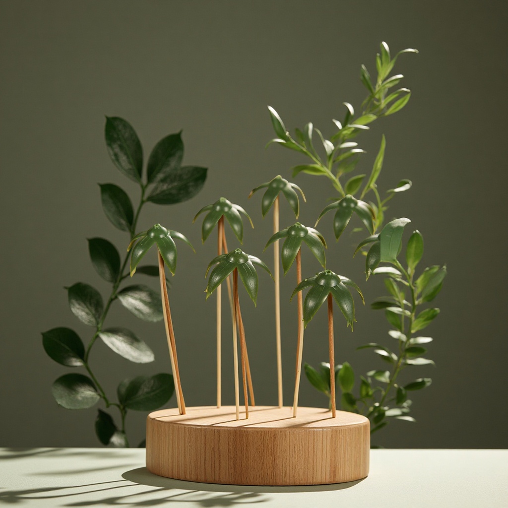 仿真花配件花托花底假花材料五角底批发园艺装饰文化办公用塑料花类配件