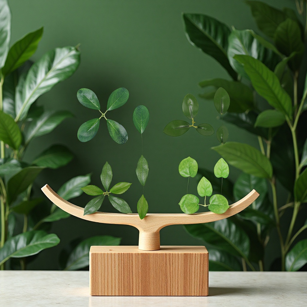 仿真蕨类实物图