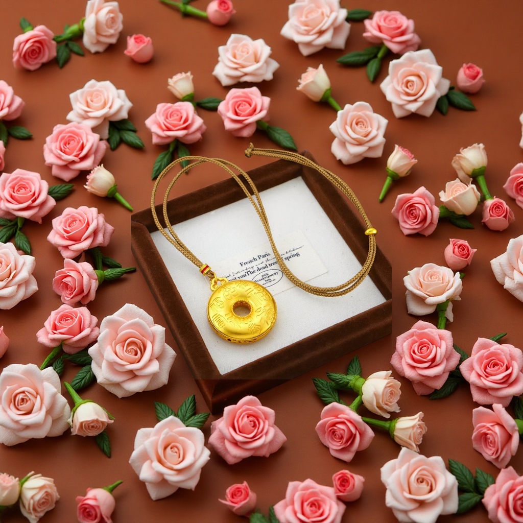 国风项链中国古典复古镶嵌工艺长款饰品时尚百搭礼物赠品细节图