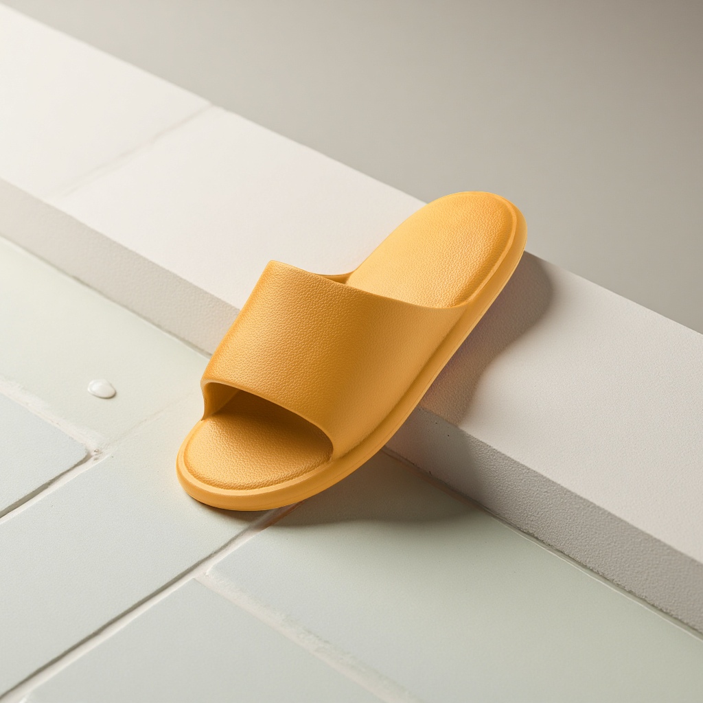 拖鞋/拖鞋居家/拖鞋eva/磁疗拖鞋/按摩拖鞋白底实物图