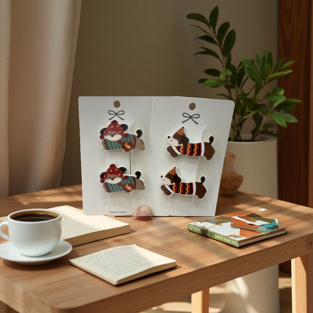 卡通发夹可爱儿童发饰简约发饰发束发夹发卡发饰品女生百搭发夹装饰