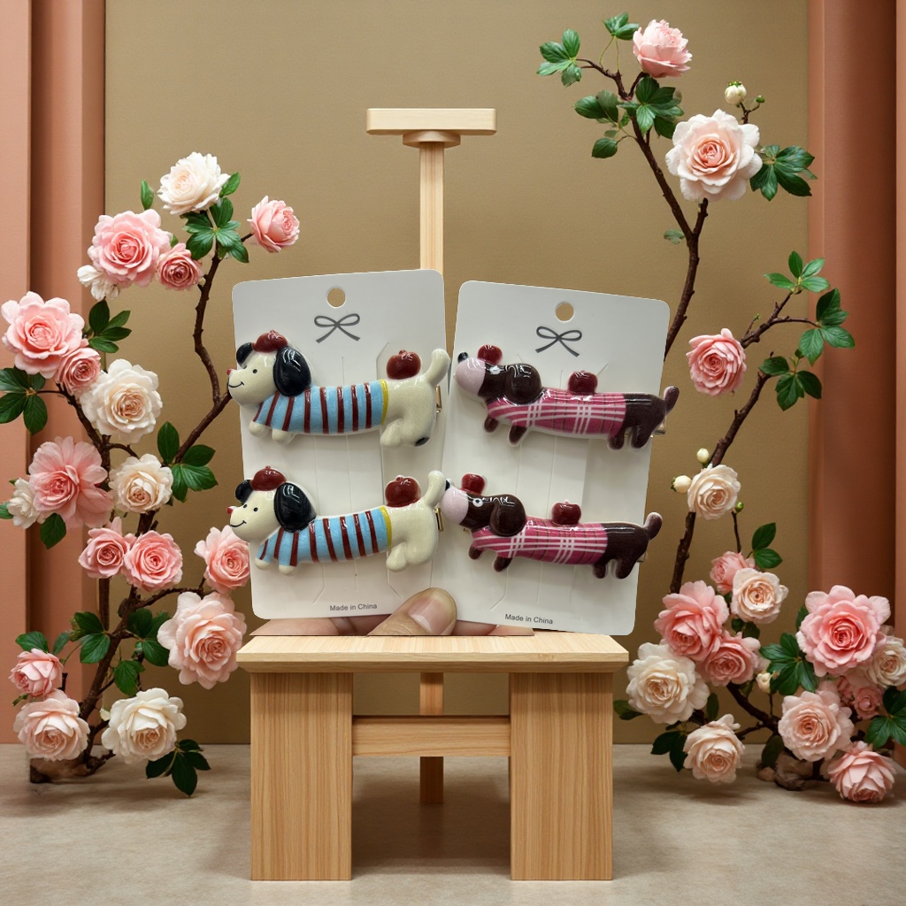 少女发夹可爱简约发饰发饰发夹发饰品学生头饰发卡发夹套装多款任选