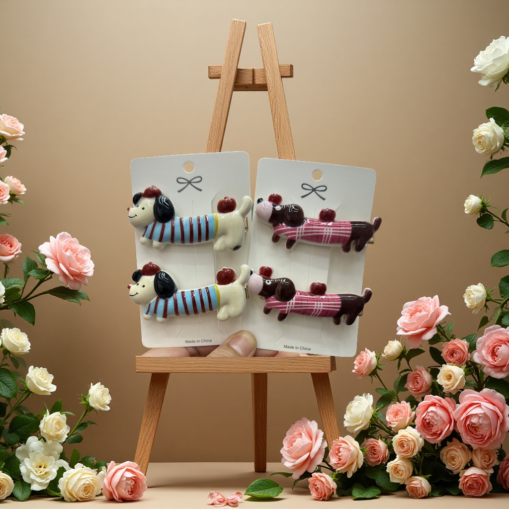 少女发夹可爱简约发饰发饰发夹发饰品学生头饰发卡发夹套装多款任选产品图