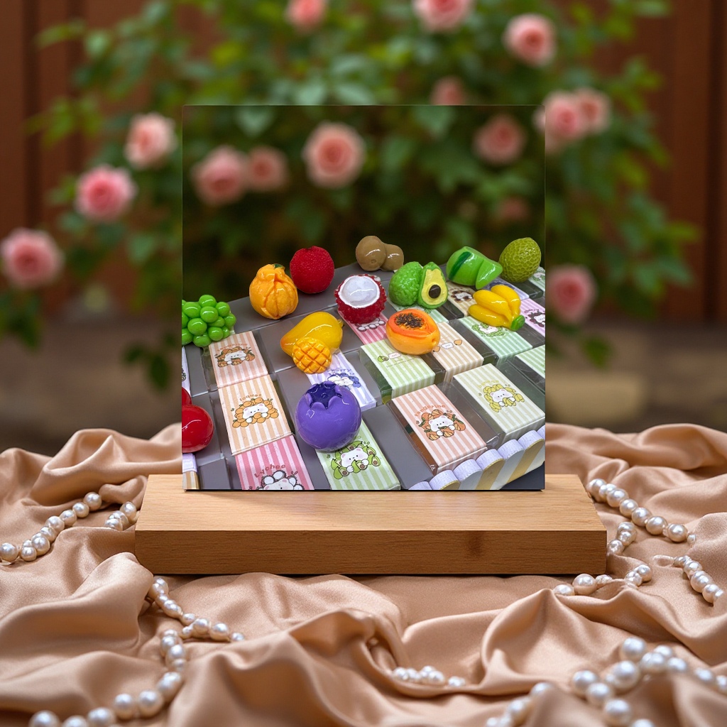 水果摆件多彩创意装饰家居摆设水果模型工艺品时尚摆件礼品