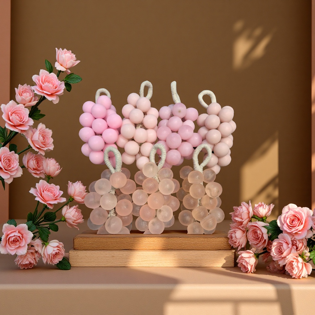 葡萄造型手工皂天然植物香氛保湿滋润清洁美容礼品装