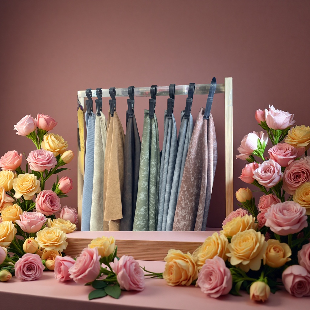 Elegant suede fabric, soft and comfortable, available in multiple colors for home wear, curtains, sofa cushions and decorative items Application Scenario